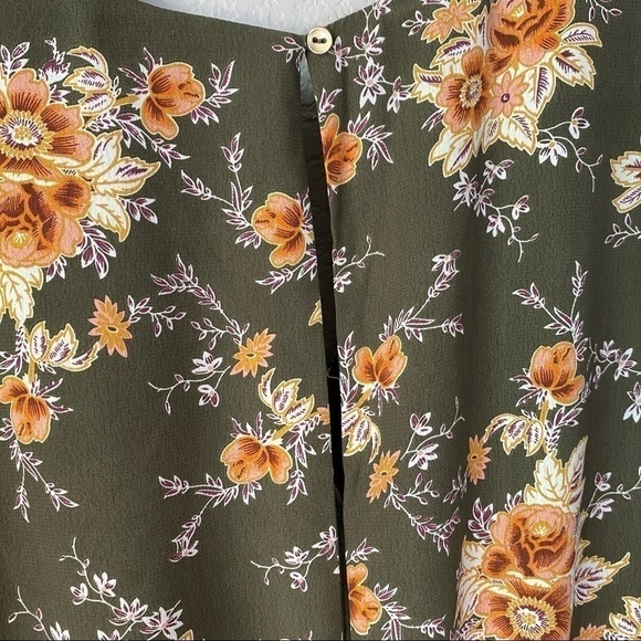 Leyden Floral Printed Jumpsuit Size S - Picture 7 of 7